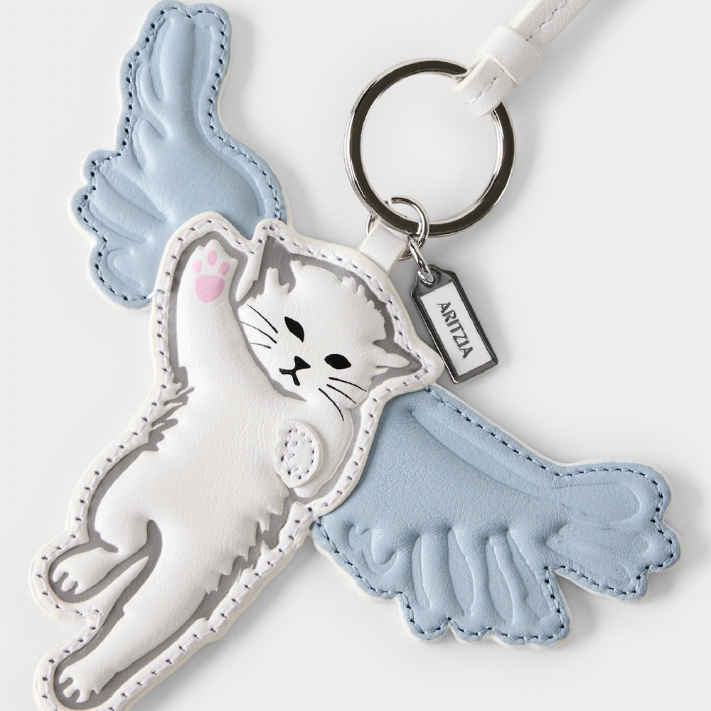 Aritzia Midair (Flying Cat) Bag Charm NWT